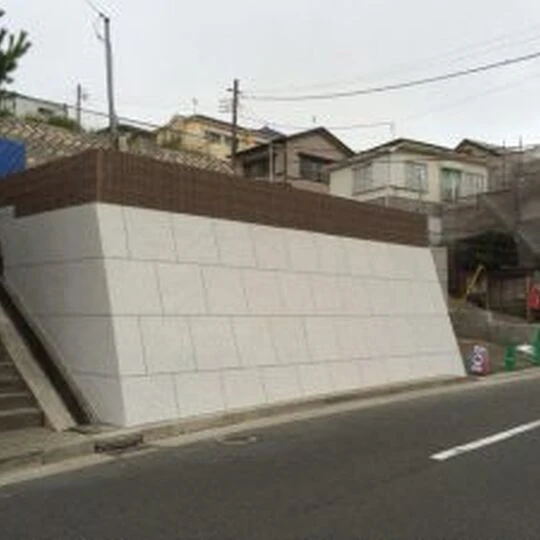 画像1562：既存石積み・壁をオシャレに化粧②（サンドブリック仕上）